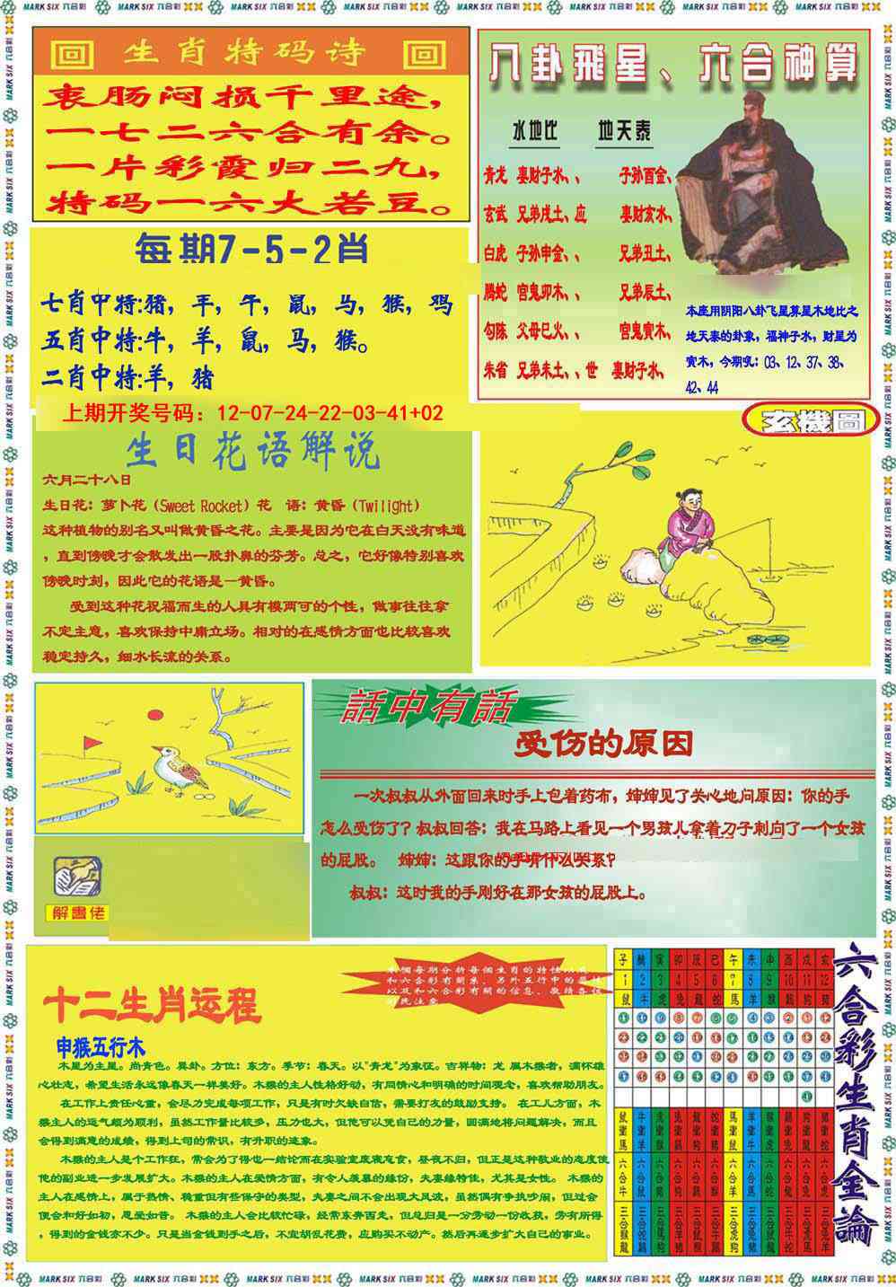 077期九龍马经B(推荐)[图]